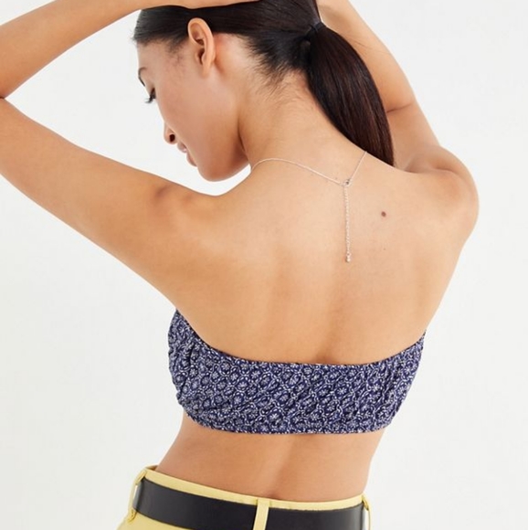 Urban Renewal Remnants Printed Tube Top - Picture 3 of 3